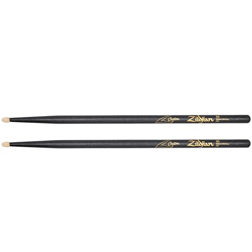ZILDJIAN Z5ACB-ZC Drumstick 5A Z Custom Black Chroma limitierte Auflage von Zildjian