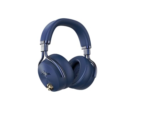 ZILDJIAN ALCHEM-E Perfect Tune Over Ear Kopfhörer, Wireless Kopfhörer, Active Noise Cancelling mit Mikrofon, bis zu 45 Stunden Akkulaufzeit, Midnight von Zildjian