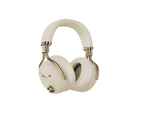 ZILDJIAN ALCHEM-E Perfect Tune Over Ear Kopfhörer, Wireless Kopfhörer, Active Noise Cancelling mit Mikrofon, bis zu 45 Stunden Akkulaufzeit, Sandstorm von ZILDJIAN