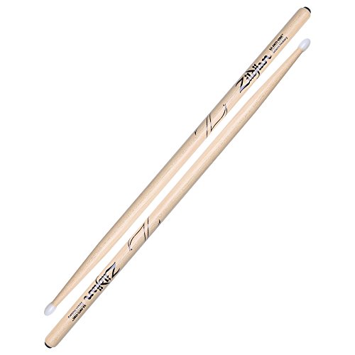 Zildjian 5A Hickory Drumsticks - Nylon Tip - Black von Zildjian