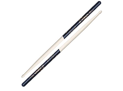 Zildjian 5A Hickory Drumsticks - Wood Tip - Purple DIP von Zildjian