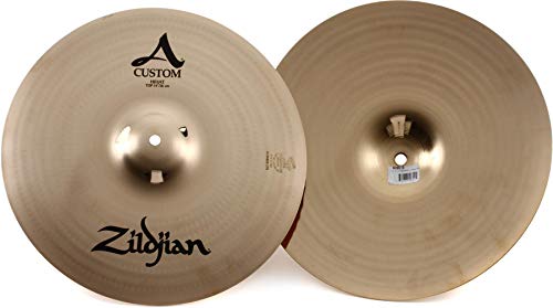 Zildjian A Custom Series - 14" Hi-Hat Cymbals - Pair - Brilliant finish von Zildjian