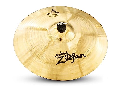 Zildjian A Custom Series - 18" Medium Crash Cymbal - Brilliant Finish Assorted Colors von Zildjian