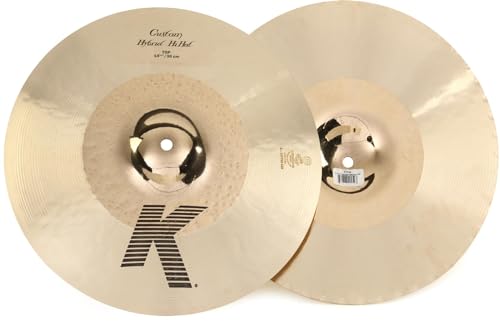 Zildjian K Custom Series - 14 1/4" Hybrid Hi-Hat Cymbals - Pair ,Multi Colour von Zildjian