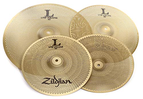 Zildjian L80 Series Low Volume 3 Cymbal Box Set - 13" Hi-Hats, 14" Crash, 18" Crash/Ride von Zildjian