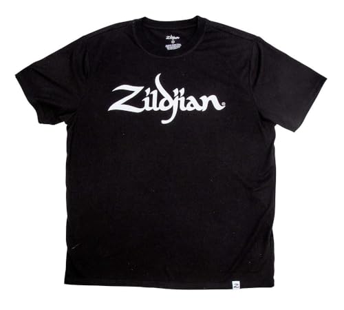 Zildjian Logo T-Shirt Classic Fit, schwarz, Medium von Zildjian