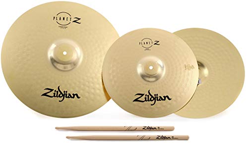 Zildjian ZP1418 Planet Z Series - Fundamental Cymbal Set - 14"H and 18"C von Zildjian