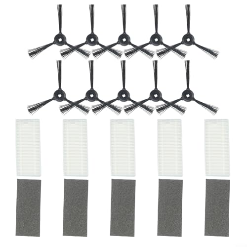 Austauschbarer Filter und Seitenbürste für M200, M201, M501, T700, einfache Wartung, verlängerte Lebensdauer (B) von Zilimontt