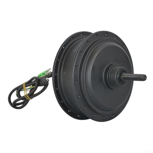 Zilimontt Elektrischer Fahrrad-Radnabenmotor, 48–60 V, 500 W, bürstenlose Hinterradnabe für E-Bike, 40,6–73,7 cm, Hochgeschwindigkeitskupfermotor mit 36-Loch-Speiche, 15 Typ, schwarz (60 V, 500 W) von Zilimontt