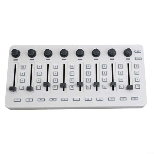 Zilimontt Für MIDI-Controller für Musikproduktion, 8 anpassbare Encoder, 43 zuweisbare Tasten, USB- und BT-Verbindung, tragbares Musikproduktionsgerät für DAW, elektronische Instrumente Zilimontt Für MIDI-Controller für Musikproduktion, 8 anpassbare Encoder, 43 zuweisbare Tasten, USB- und BT-Verbindung, tragbares Musikproduktionsgerät für DAW, elektronische Instrumente von Zilimontt