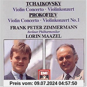 Violinkonzerte Op.35+Op.19 von Zimmermann