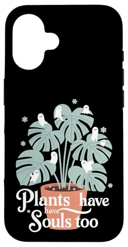 Niedliche Geister Pflanze Kawaii Ästhetik Cottagecore Hülle für iPhone 16 Niedliche Geister Pflanze Kawaii Ästhetik Cottagecore Hülle für iPhone 16 von Zimmerpflanze Naturliebhaber Halloween Geschenk