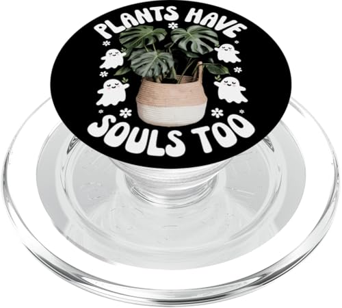 Niedliche Geister Pflanze Kawaii Ästhetik Cottagecore PopSockets PopGrip für MagSafe Niedliche Geister Pflanze Kawaii Ästhetik Cottagecore PopSockets PopGrip für MagSafe von Zimmerpflanze Naturliebhaber Halloween Geschenk