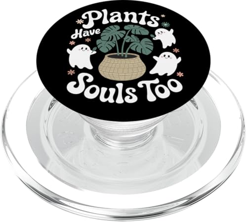 Niedliche Geister Pflanze Kawaii Ästhetik Cottagecore PopSockets PopGrip für MagSafe Niedliche Geister Pflanze Kawaii Ästhetik Cottagecore PopSockets PopGrip für MagSafe von Zimmerpflanze Naturliebhaber Halloween Geschenk