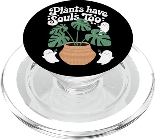 Niedliche Geister Pflanze Kawaii Ästhetik Cottagecore PopSockets PopGrip für MagSafe Niedliche Geister Pflanze Kawaii Ästhetik Cottagecore PopSockets PopGrip für MagSafe von Zimmerpflanze Naturliebhaber Halloween Geschenk