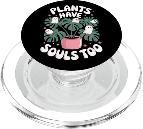Niedliche Geister Pflanze Kawaii Ästhetik Cottagecore PopSockets PopGrip für MagSafe Niedliche Geister Pflanze Kawaii Ästhetik Cottagecore PopSockets PopGrip für MagSafe von Zimmerpflanze Naturliebhaber Halloween Geschenk