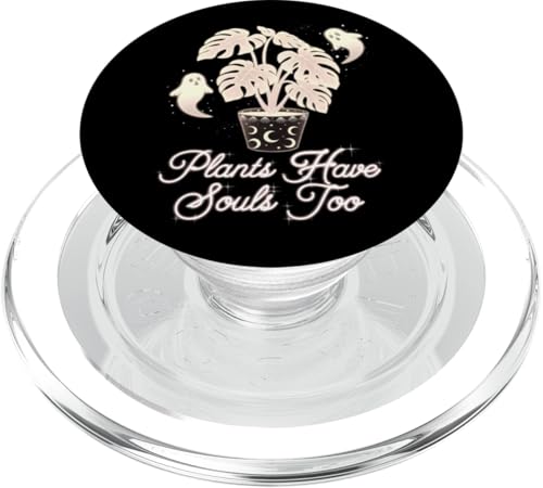Niedliche Geister Pflanze Kawaii Ästhetik Cottagecore PopSockets PopGrip für MagSafe Niedliche Geister Pflanze Kawaii Ästhetik Cottagecore PopSockets PopGrip für MagSafe von Zimmerpflanze Naturliebhaber Halloween Geschenk
