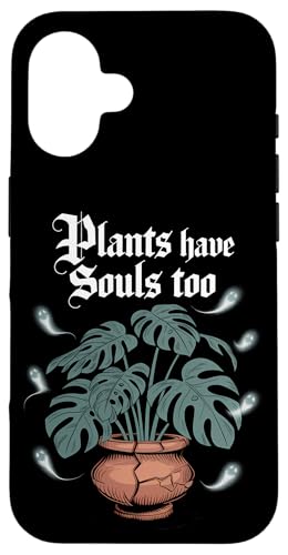 Niedliche Geister Pflanze Monstera Ästhetik Cottagecore Hülle für iPhone 16 Niedliche Geister Pflanze Monstera Ästhetik Cottagecore Hülle für iPhone 16 von Zimmerpflanze Naturliebhaber Halloween Geschenk