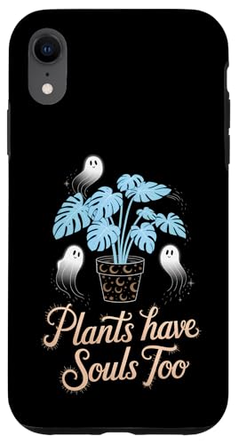 Niedliche Geister Pflanze Monstera Ästhetik Cottagecore Hülle für iPhone XR Niedliche Geister Pflanze Monstera Ästhetik Cottagecore Hülle für iPhone XR von Zimmerpflanze Naturliebhaber Halloween Geschenk