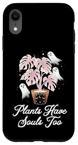 Niedliche Geister Pflanze Monstera Ästhetik Cottagecore Hülle für iPhone XR Niedliche Geister Pflanze Monstera Ästhetik Cottagecore Hülle für iPhone XR von Zimmerpflanze Naturliebhaber Halloween Geschenk