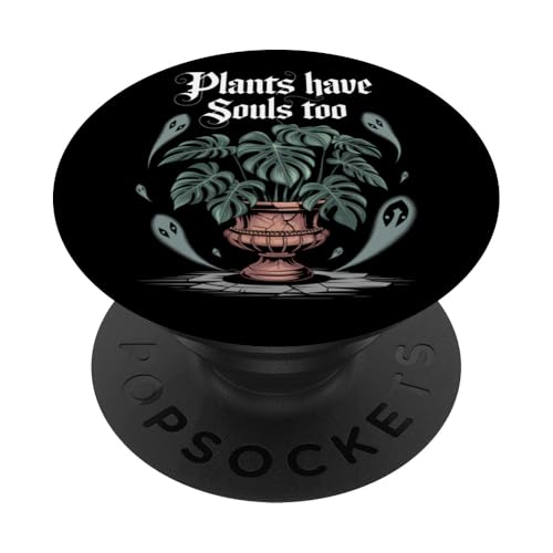 Niedliche Geister Pflanze Monstera Ästhetik Cottagecore PopSockets Klebender PopGrip Niedliche Geister Pflanze Monstera Ästhetik Cottagecore PopSockets Klebender PopGrip von Zimmerpflanze Naturliebhaber Halloween Geschenk