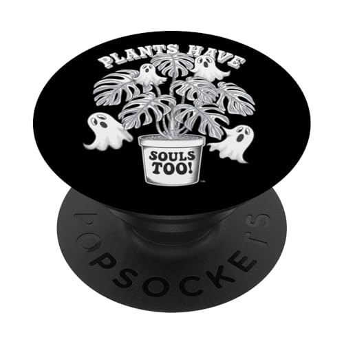 Niedliche Geister Pflanze Monstera Ästhetik Cottagecore PopSockets Klebender PopGrip Niedliche Geister Pflanze Monstera Ästhetik Cottagecore PopSockets Klebender PopGrip von Zimmerpflanze Naturliebhaber Halloween Geschenk