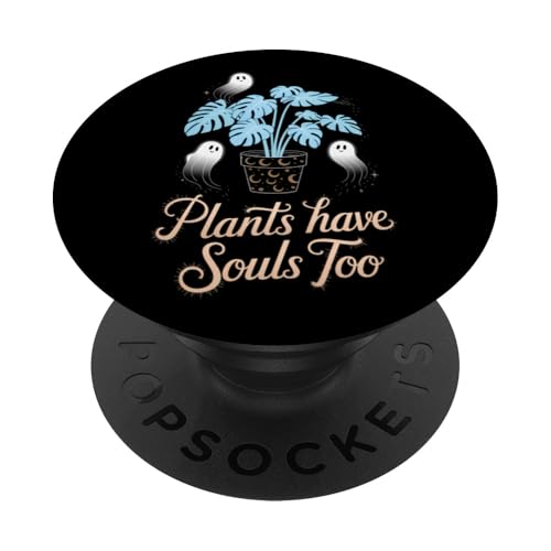 Niedliche Geister Pflanze Monstera Ästhetik Cottagecore PopSockets Klebender PopGrip Niedliche Geister Pflanze Monstera Ästhetik Cottagecore PopSockets Klebender PopGrip von Zimmerpflanze Naturliebhaber Halloween Geschenk