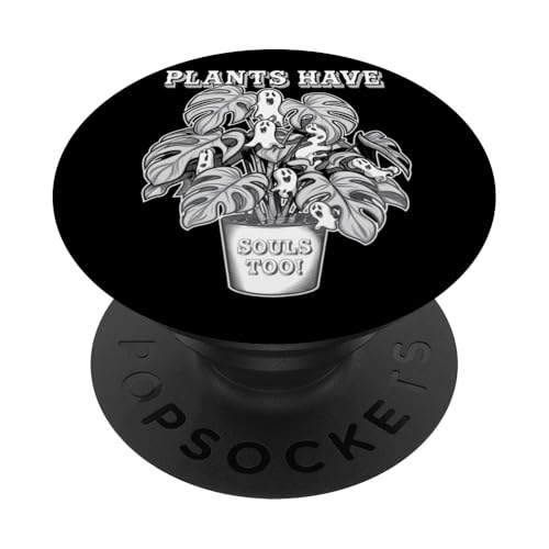Niedliche Geister Pflanze Monstera Ästhetik Cottagecore PopSockets Klebender PopGrip Niedliche Geister Pflanze Monstera Ästhetik Cottagecore PopSockets Klebender PopGrip von Zimmerpflanze Naturliebhaber Halloween Geschenk