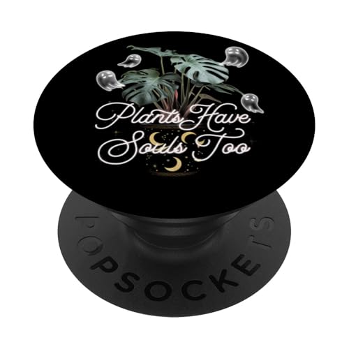 Niedliche Geister Pflanze Monstera Ästhetik Cottagecore PopSockets Klebender PopGrip Niedliche Geister Pflanze Monstera Ästhetik Cottagecore PopSockets Klebender PopGrip von Zimmerpflanze Naturliebhaber Halloween Geschenk