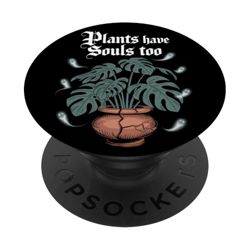 Niedliche Geister Pflanze Monstera Ästhetik Cottagecore PopSockets Klebender PopGrip Niedliche Geister Pflanze Monstera Ästhetik Cottagecore PopSockets Klebender PopGrip von Zimmerpflanze Naturliebhaber Halloween Geschenk