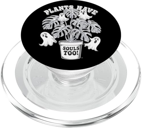 Niedliche Geister Pflanze Monstera Ästhetik Cottagecore PopSockets PopGrip für MagSafe Niedliche Geister Pflanze Monstera Ästhetik Cottagecore PopSockets PopGrip für MagSafe von Zimmerpflanze Naturliebhaber Halloween Geschenk