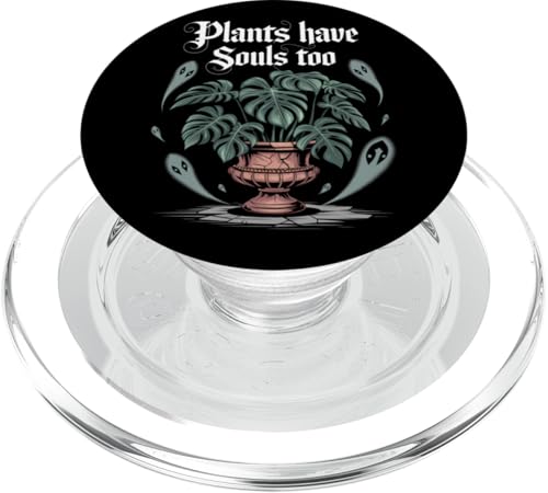 Niedliche Geister Pflanze Monstera Ästhetik Cottagecore PopSockets PopGrip für MagSafe Niedliche Geister Pflanze Monstera Ästhetik Cottagecore PopSockets PopGrip für MagSafe von Zimmerpflanze Naturliebhaber Halloween Geschenk