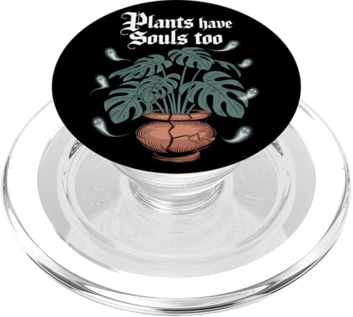 Niedliche Geister Pflanze Monstera Ästhetik Cottagecore PopSockets PopGrip für MagSafe Niedliche Geister Pflanze Monstera Ästhetik Cottagecore PopSockets PopGrip für MagSafe von Zimmerpflanze Naturliebhaber Halloween Geschenk