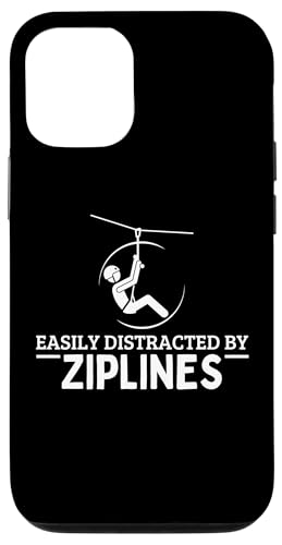 Leicht abgelenkt durch Ziplines lustiges Ziplining Hülle für iPhone 12/12 Pro Leicht abgelenkt durch Ziplines lustiges Ziplining Hülle für iPhone 12/12 Pro von Zip Line Gifts For Backyard Zipline Fans