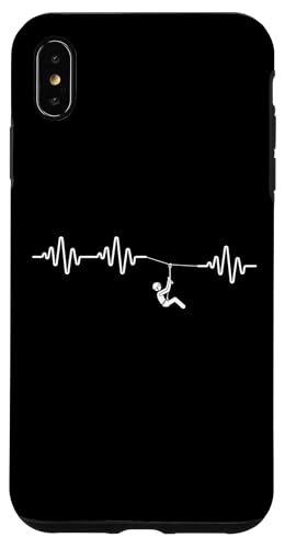 Ziplining Herzschlag Mann Frau Stolz Lustige Zipline Hülle für iPhone XS Max Ziplining Herzschlag Mann Frau Stolz Lustige Zipline Hülle für iPhone XS Max von Zip Line Gifts For Backyard Zipline Fans