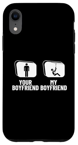 Ziplining Your Boyfriend My Boyfriend Lustige Zipline Hülle für iPhone XR Ziplining Your Boyfriend My Boyfriend Lustige Zipline Hülle für iPhone XR von Zip Line Gifts For Backyard Zipline Fans