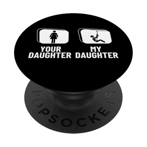Ziplining Your Daughter My Daughter Lustige Zipline PopSockets Klebender PopGrip Ziplining Your Daughter My Daughter Lustige Zipline PopSockets Klebender PopGrip von Zip Line Gifts For Backyard Zipline Fans