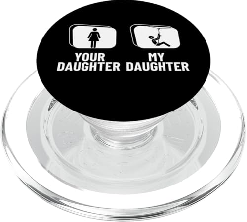 Ziplining Your Daughter My Daughter Lustige Zipline PopSockets PopGrip für MagSafe Ziplining Your Daughter My Daughter Lustige Zipline PopSockets PopGrip für MagSafe von Zip Line Gifts For Backyard Zipline Fans