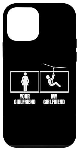 Ziplining Your Girlfriend Meine Freundin Lustige Zipline Hülle für iPhone 12 mini Ziplining Your Girlfriend Meine Freundin Lustige Zipline Hülle für iPhone 12 mini von Zip Line Gifts For Backyard Zipline Fans