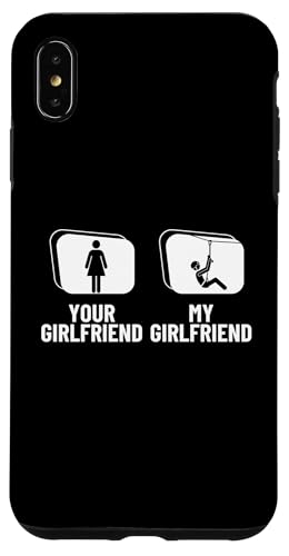 Ziplining Your Girlfriend Meine Freundin Lustige Zipline Hülle für iPhone XS Max Ziplining Your Girlfriend Meine Freundin Lustige Zipline Hülle für iPhone XS Max von Zip Line Gifts For Backyard Zipline Fans