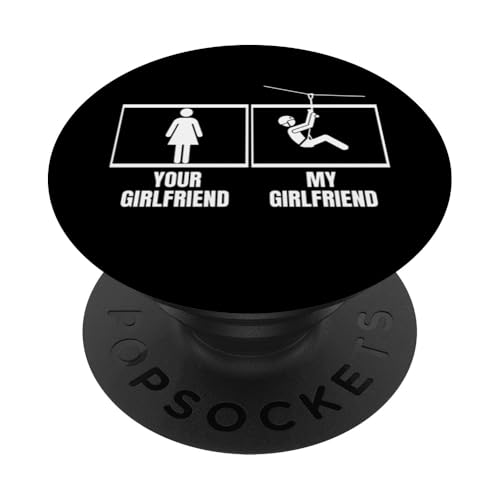 Ziplining Your Girlfriend Meine Freundin Lustige Zipline PopSockets Klebender PopGrip Ziplining Your Girlfriend Meine Freundin Lustige Zipline PopSockets Klebender PopGrip von Zip Line Gifts For Backyard Zipline Fans