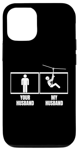 Ziplining Your Husband My Husband Lustige Zipline Hülle für iPhone 12/12 Pro Ziplining Your Husband My Husband Lustige Zipline Hülle für iPhone 12/12 Pro von Zip Line Gifts For Backyard Zipline Fans