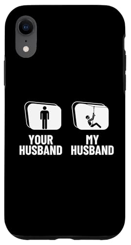 Ziplining Your Husband My Husband Lustige Zipline Hülle für iPhone XR Ziplining Your Husband My Husband Lustige Zipline Hülle für iPhone XR von Zip Line Gifts For Backyard Zipline Fans