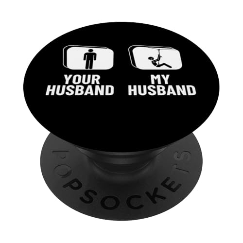 Ziplining Your Husband My Husband Lustige Zipline PopSockets Klebender PopGrip Ziplining Your Husband My Husband Lustige Zipline PopSockets Klebender PopGrip von Zip Line Gifts For Backyard Zipline Fans