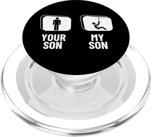 Ziplining Your Son My Son Lustige Zipline PopSockets PopGrip für MagSafe Ziplining Your Son My Son Lustige Zipline PopSockets PopGrip für MagSafe von Zip Line Gifts For Backyard Zipline Fans