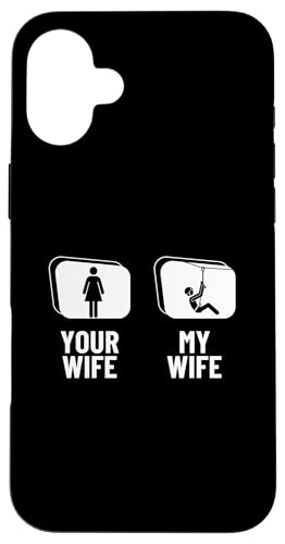 Ziplining Your Wife My Wife Lustige Zipline Hülle für iPhone 16 Plus Ziplining Your Wife My Wife Lustige Zipline Hülle für iPhone 16 Plus von Zip Line Gifts For Backyard Zipline Fans