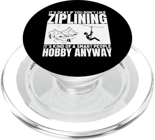 Ziplining ist für kluge Leute Lustiges Zipline PopSockets PopGrip für MagSafe Ziplining ist für kluge Leute Lustiges Zipline PopSockets PopGrip für MagSafe von Zip Line Gifts For Backyard Zipline Fans