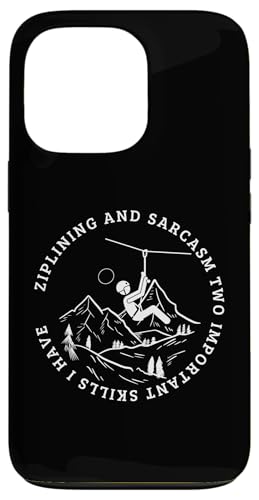 Ziplining und Sarcasm Funny Zipline Hülle für iPhone 13 Pro Ziplining und Sarcasm Funny Zipline Hülle für iPhone 13 Pro von Zip Line Gifts For Backyard Zipline Fans