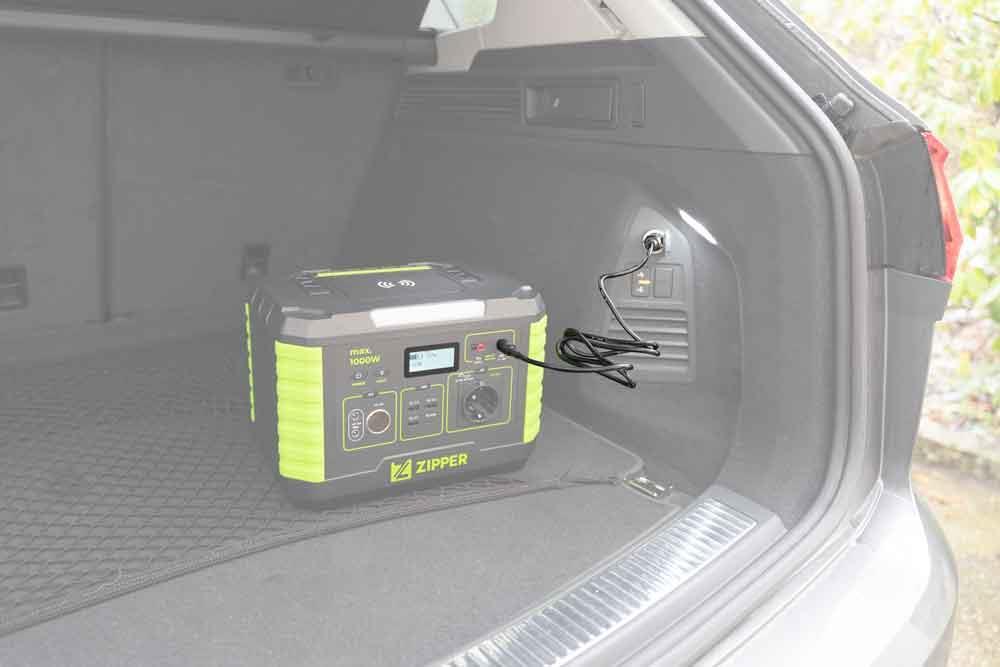 Zipper ZI-PS1000 Tragbare Power Station 8 Lithium-Ion (Li-Ion) 749,25 mAh 1000 W 8,7 kg (ZI-PS1000) von Zipper