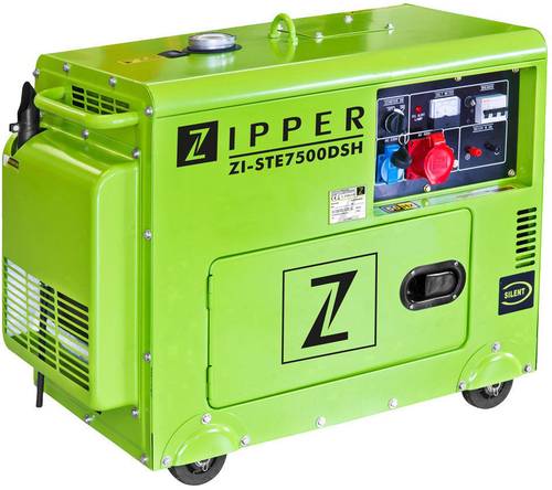 Zipper ZI-STE7500DSH Stromerzeuger 6.5kW 230 V, 400V 153kg 4600W von Zipper